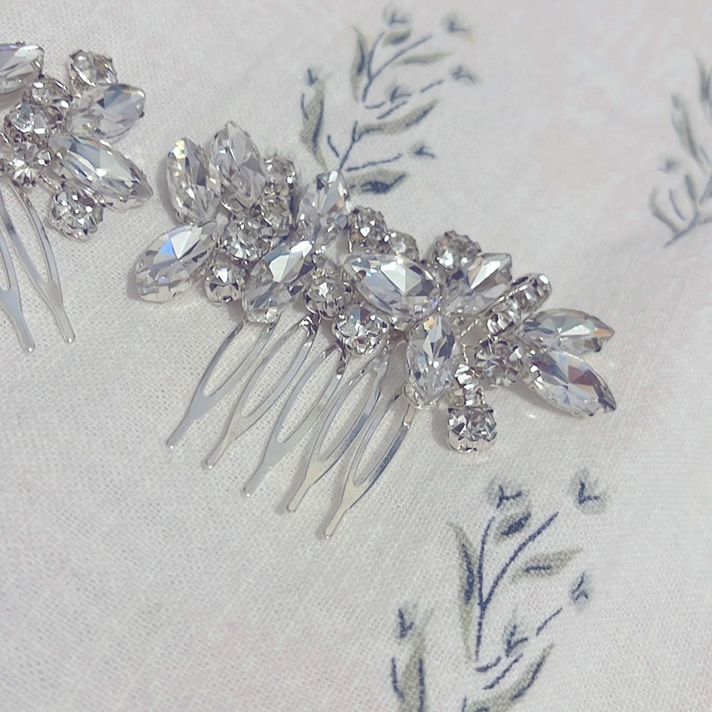 Silver Vintage Jewel Hair Pin 💎